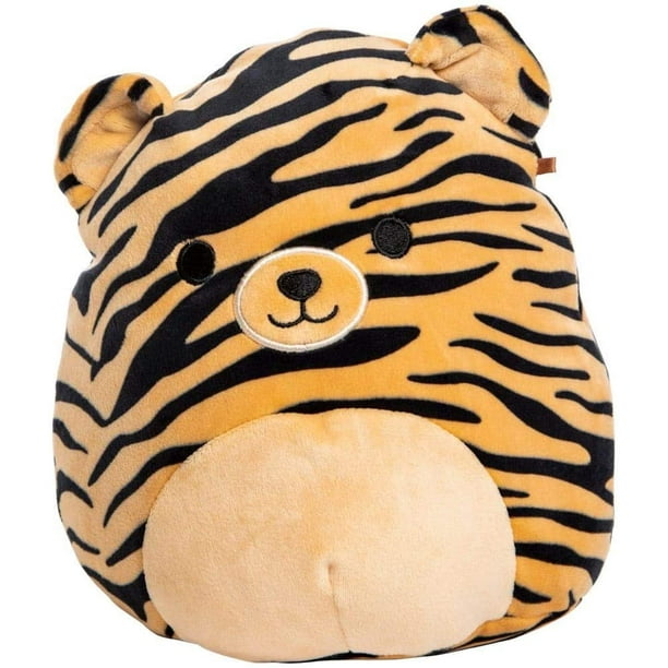 -Tina The tiger Squishmallow Kellytoy 3.5 Inch Clip-On Jungle Series #2